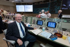 Apollo 50th Anniversary - Apollo 11 Flight Controllers Reunion in MOCR.  Photo Date: July 20, 2019.  Location: Building 30 - Apollo MOCR.  Photographers: Robert Markowitz & Bill Stafford.