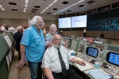 Apollo 50th Anniversary - Apollo 11 Flight Controllers Reunion in MOCR.  Photo Date: July 20, 2019.  Location: Building 30 - Apollo MOCR.  Photographers: Robert Markowitz & Bill Stafford.