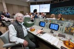 Apollo 50th Anniversary - Apollo 11 Flight Controllers Reunion in MOCR.  Photo Date: July 20, 2019.  Location: Building 30 - Apollo MOCR.  Photographers: Robert Markowitz & Bill Stafford.