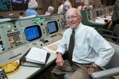 Apollo 50th Anniversary - Apollo 11 Flight Controllers Reunion in MOCR.  Photo Date: July 20, 2019.  Location: Building 30 - Apollo MOCR.  Photographers: Robert Markowitz & Bill Stafford.