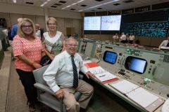 Apollo 50th Anniversary - Apollo 11 Flight Controllers Reunion in MOCR.  Photo Date: July 20, 2019.  Location: Building 30 - Apollo MOCR.  Photographers: Robert Markowitz & Bill Stafford.